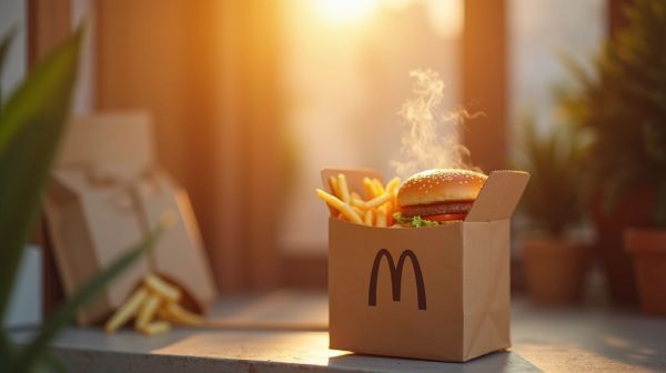 Livraison rapide et pratique McDonald's à domicile