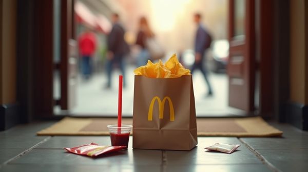 Livraison rapide et pratique McDonald's à domicile