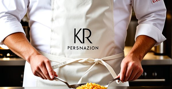 Tablier de cuisinier personnalisé : l'allier parfait pour chefs amateurs et pros